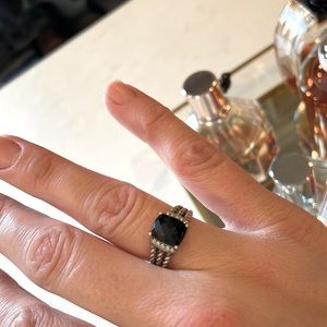 David Yurman Wheaton Petite Ring with Diamonds